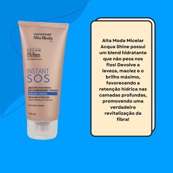 Imagem de Alfaparf Alta Moda SOS Instant Cabelos Secos Condicionador 170ml