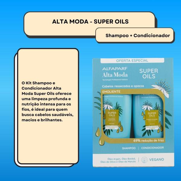 Imagem de Alfaparf Alta Moda Super Oils Kit Shampoo e Condicionador