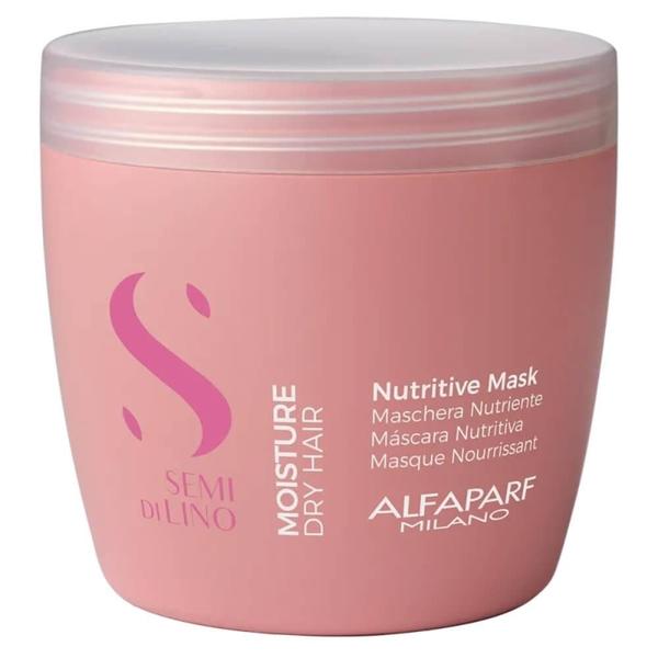 Alfaparf Semi Di Lino Moisture Nutritive Mascara Capilar 500ml Hidratação Intensa