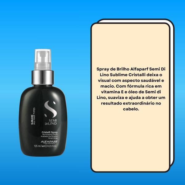 Imagem de Alfaparf Semi Di Lino Sublime Cristalli Spray de Brilho 125ml