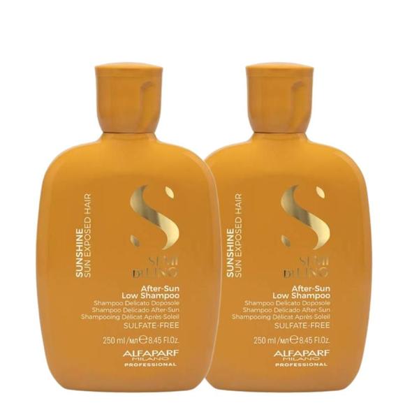 Imagem de Alfaparf Semi Di Lino Sunshine Kit 2 Shampoo 250ml