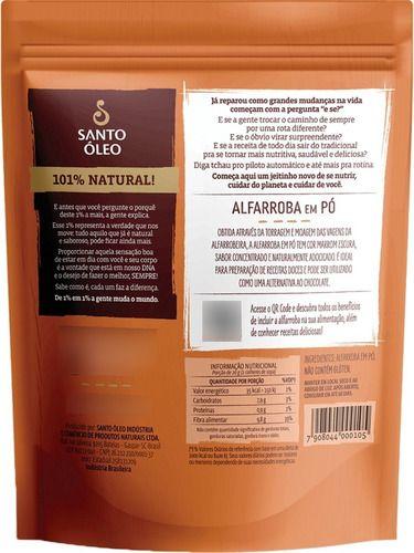 Alfarroba Em Pó 2 X 200g Santo Óleo Imagem de Alfarroba Em Pó 2 X 200g Santo Óleo