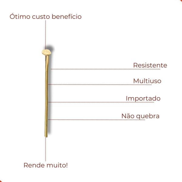 Imagem de Alfinete pino 40mm em ferro com 1kg