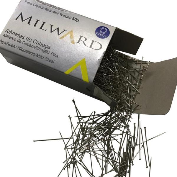 Imagem de Alfinetes de Cabeça N29 Milward 50g - Coats