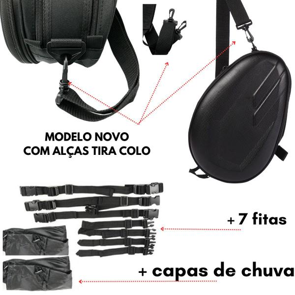 Imagem de Alforge 58l Bolsa P Moto Honda Xre 300 + Capa Poucas Unids