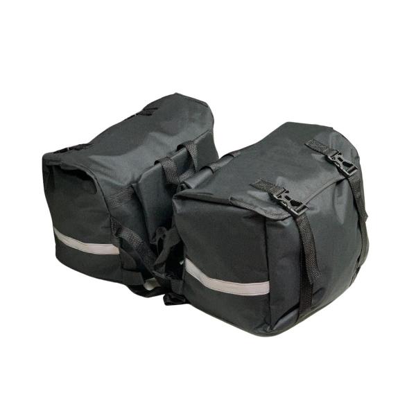 Imagem de Alforge Bolsa Lateral Para Moto Universal em Nylon 60 litros