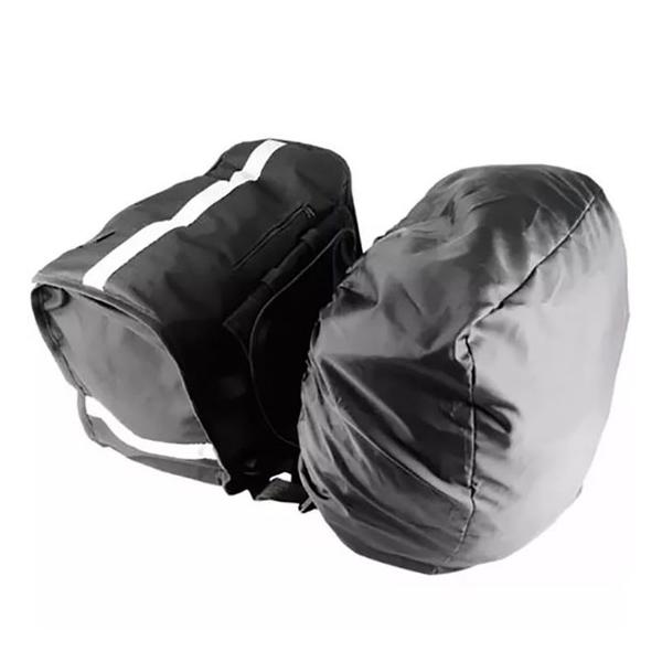 Alforge Lateral Nylon C/ Capa + Afastador Vstrom 650 19... - Start Racing Imagem de Alforge Lateral Nylon C/ Capa + Afastador Vstrom 650 19...