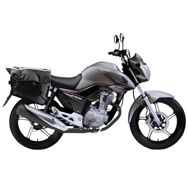 Imagem de Alforge PARA MOTOS LATERAL TRASEIRO 60L BASLU + CAPAS