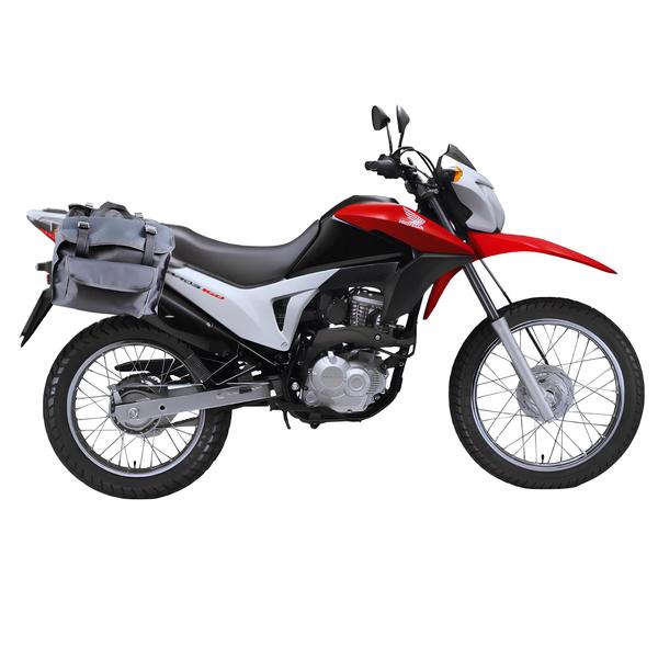 Imagem de Alforje para moto bau 40l Honda NXR 160 Bros premium