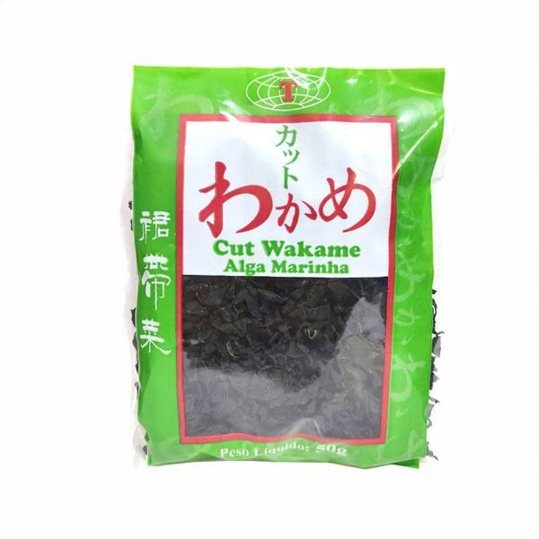 Imagem de Alga Marinha Desidratada Cut Wakame 50g - Towa