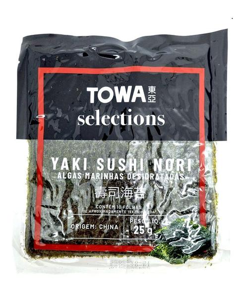 Alga Marinha P/ Sushi Yakinori 10 Folhas 28g - Globo Imagem de Alga Marinha P/ Sushi Yakinori 10 Folhas 28g - Globo