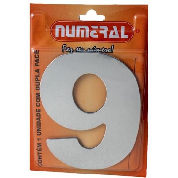 Imagem de Algarismo 9 Numeral 125mm Espelhado 300-9