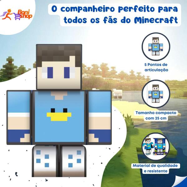 Imagem de Algazarra boneco pequeno beto gamer 25cm