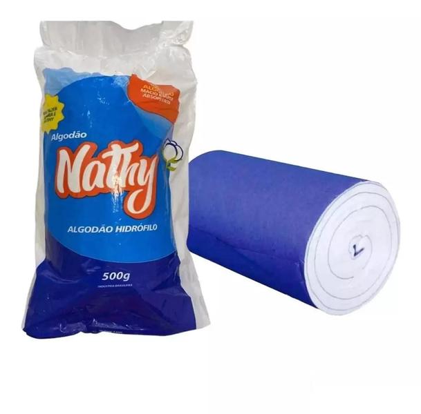 Imagem de Algodao card hid nathy 500g rolo