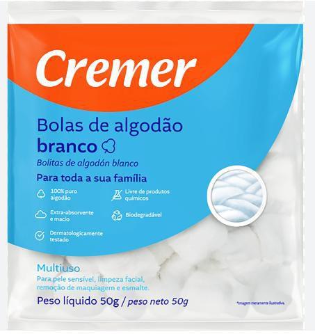 Imagem de Algodao em bolas 95g - CREMER