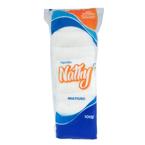 Imagem de Algodão Hidrófilo Multiuso 100g - Nathy