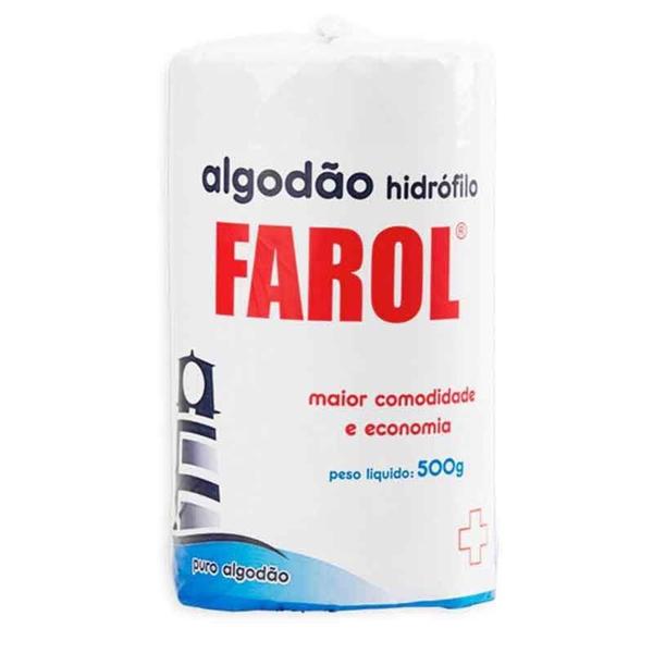 Imagem de Algodão hidrófilo rolo 500g - Farol