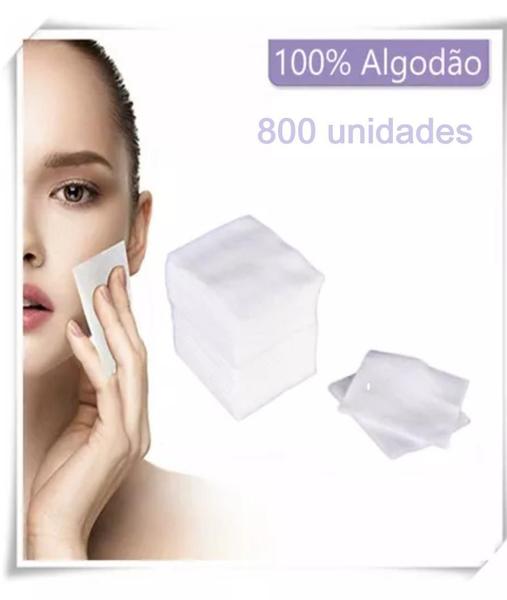 Imagem de Algodão Limpeza Facial Maquiagem Skincare Pele De Bebê 800