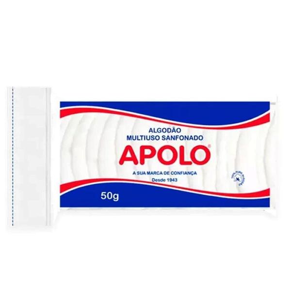 Imagem de Algodão Multiuso Sanfonado 50g - Apolo