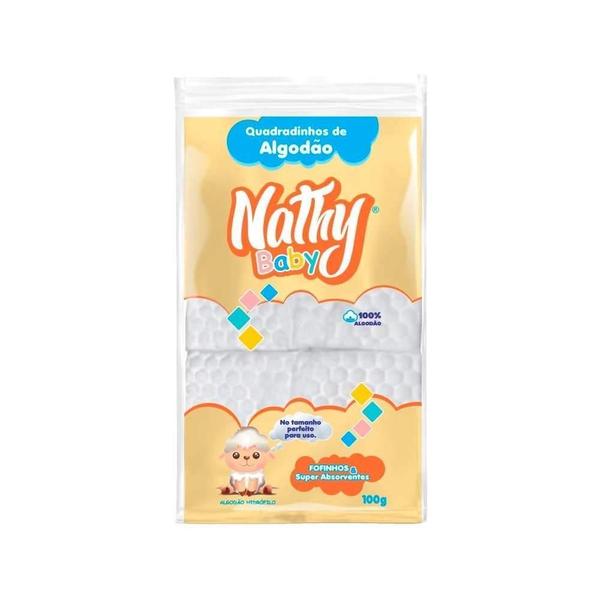 Imagem de Algodão Quadradinho Baby Nathy 100G