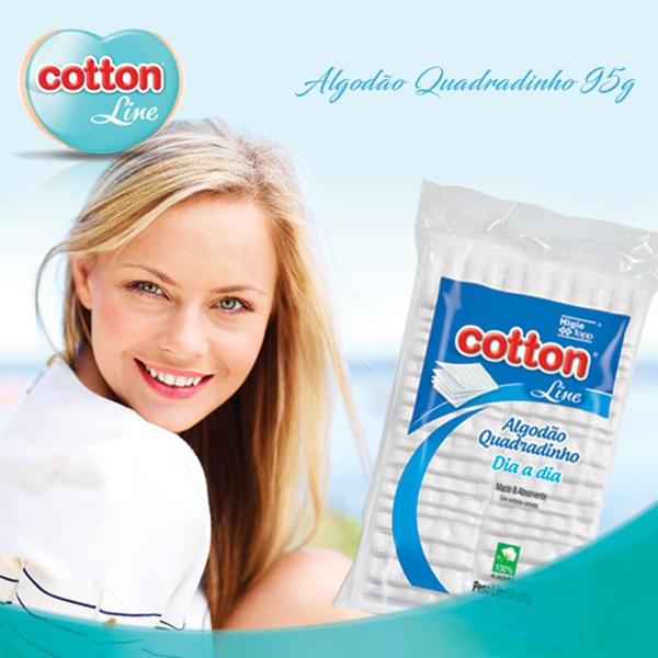 Imagem de Algodão quadradinho cotton line 40g