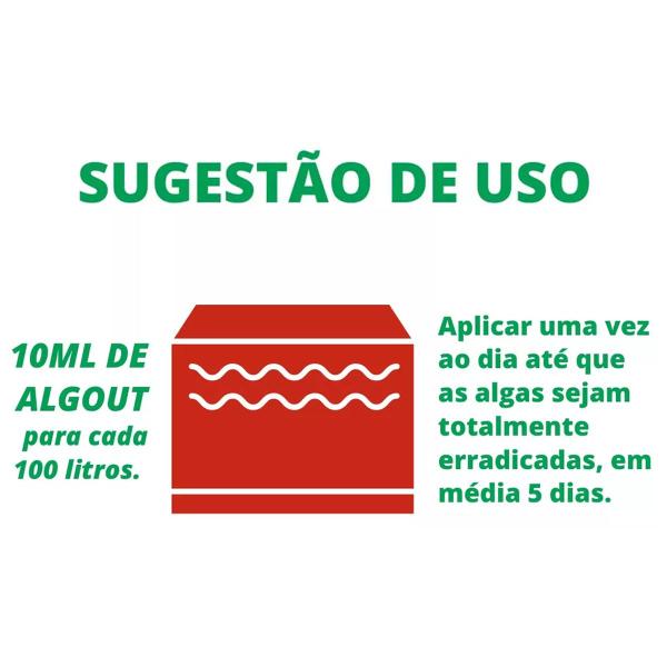 Imagem de Algout 120ML Anti Algas para Aquário Oceantech