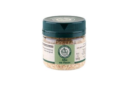 Alho em Flocos Companhia das Ervas 100g Imagem de Alho em Flocos Companhia das Ervas 100g