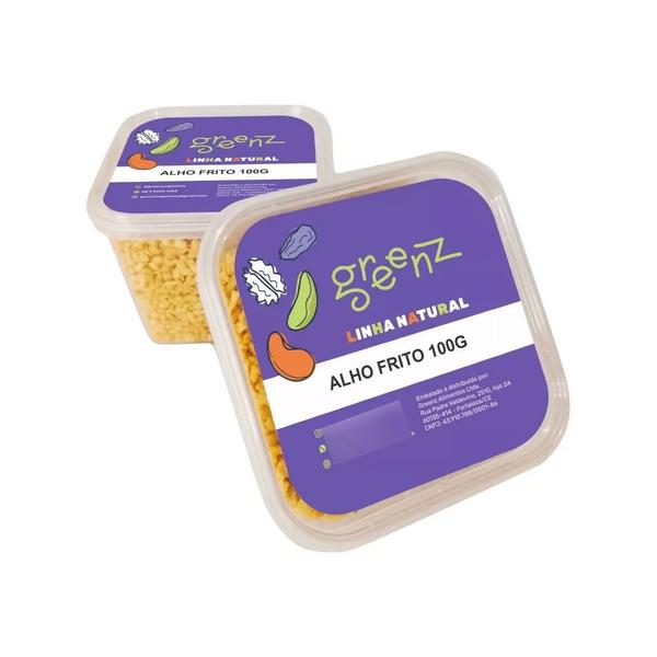 Alho Frito Granulado 100g - Greenz Imagem de Alho Frito Granulado 100g