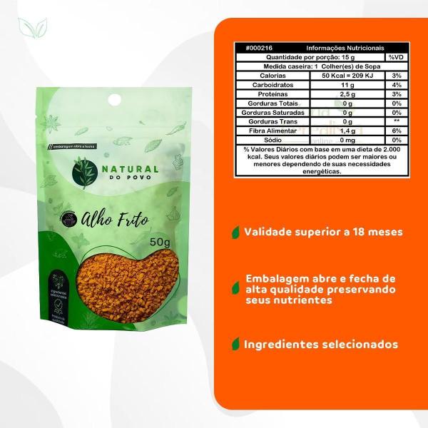 Alho Frito - Rocha Saùde Imagem de Alho Frito