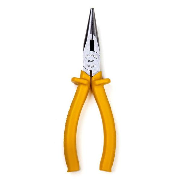 Imagem de Alicate Bico Meia Cana Longo com Corte 6" - 1000V - 70-022 - STANLEY