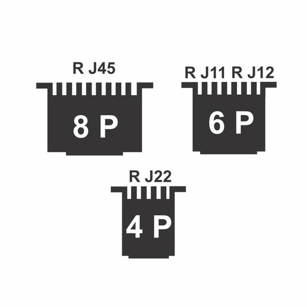 Imagem de Alicate Crimpador Para Terminais Rj45 Rj12 Rj22 Mtx