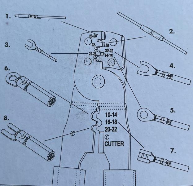 Imagem de Alicate Crimpar Prensar Terminal Automotivo Hx-202b Manual