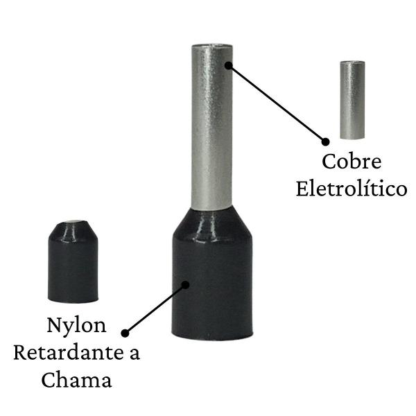 Imagem de Alicate Crimpar Profissional Catraca Eletricista Clipador Com Terminais Ilhos Tubolar 0,75 Até 10mm² Pré Isolados Prensa Alicate para Crimpar