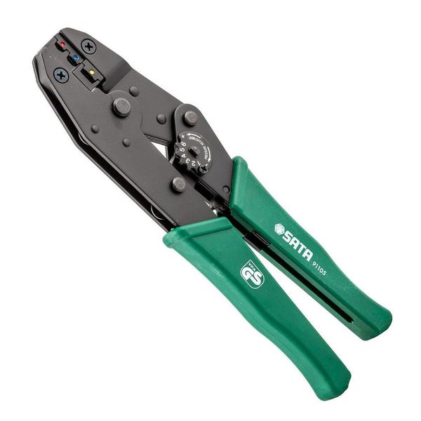 Imagem de Alicate Crimpar Reforçado 9" Sata Verde Apex