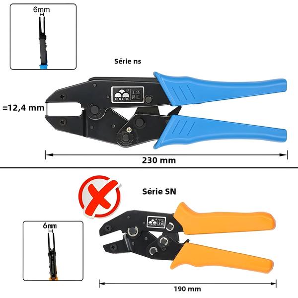 Imagem de Alicate de Crimpar HS-03BC/40J - Alta Dureza, 230mm (9 Polegadas)