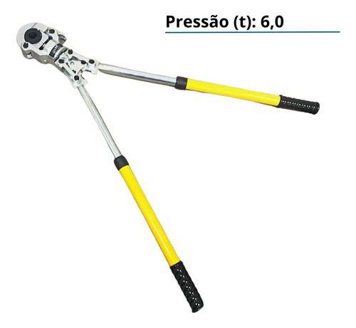 Imagem de Alicate De Prensar Tubo Importway Com 4 Matrizes 16 A 32mm