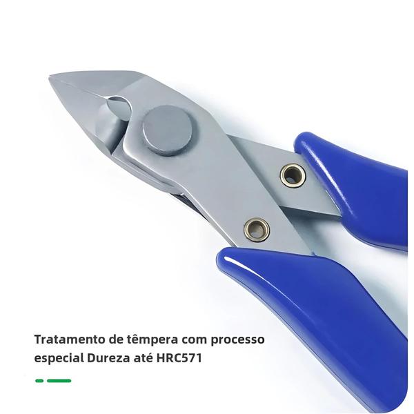 Imagem de Alicate Diagonal de Precisão - Alta Dureza para Reparo de Celulares e Eletrônicos