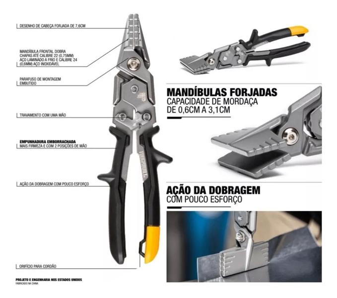 Imagem de Alicate Dobra Chapa Seamer 3" Tb-h4-61-s3 Toughbuilt