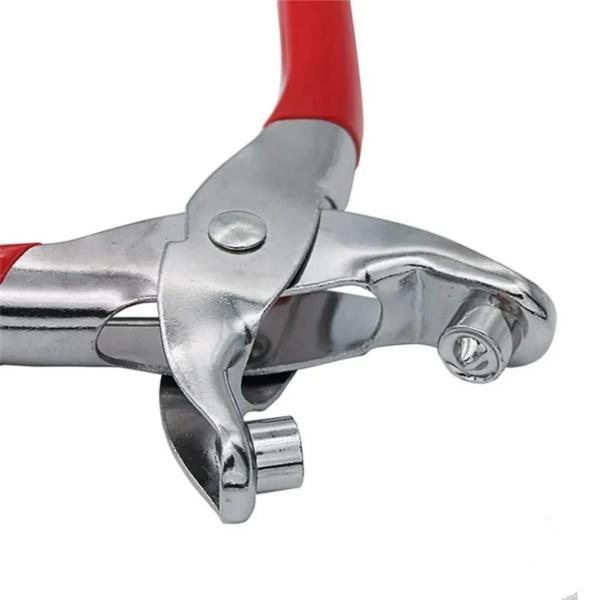 Alicate Fixador para Ilhós Furador de Couro de Bolsas Manual - 123 Maxximus Com Imp e Exp de Imagem de Alicate Fixador para Ilhós Furador de Couro de Bolsas Manual