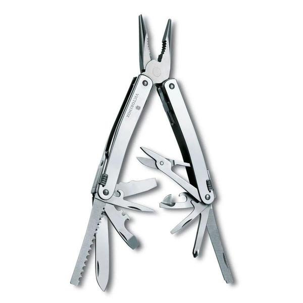 Imagem de Alicate Multitarefas Victorinox Swiss Tool Spirit X Prata