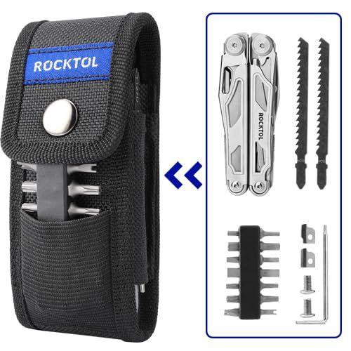 Imagem de Alicate multitool ROCKTOL SK05 29 em 1 com serra de aço inoxidável