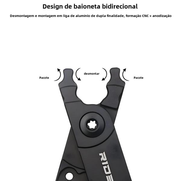 Imagem de Alicate para Corrente de Bicicleta MTB - Mini Ferramenta de Instalação e Remoção Rápida