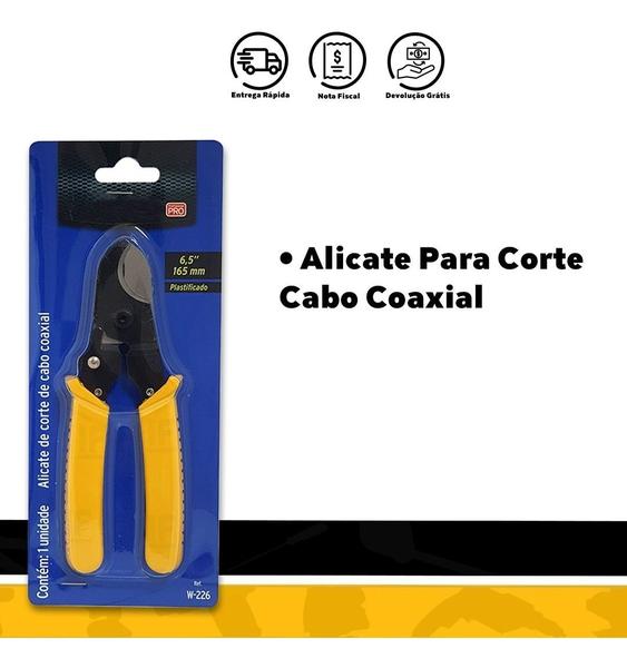 Imagem de Alicate Para Cortar Cabo Coaxial