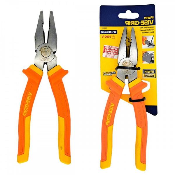Alicate Universal Irwin Profissional Cromo Vanadio 8'' 1000V. 13981 Imagem de Alicate Universal Irwin Profissional Cromo Vanadio 8'' 1000V. 13981