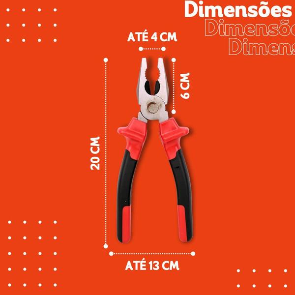 Imagem de Alicate Universal Profissional 8 Polegadas NYBC