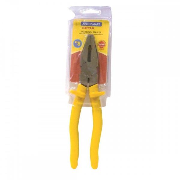 Imagem de Alicate Universal Pvc Tramontina Oxidado 8'' Amarelo  41001108