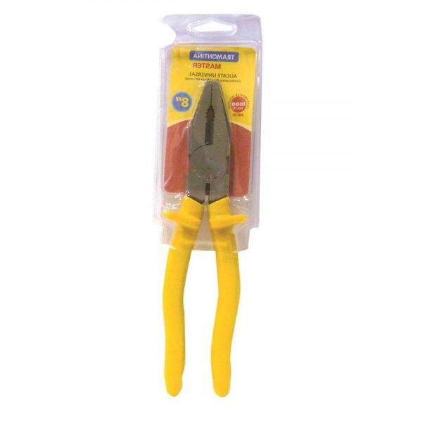 Imagem de Alicate Universal Pvc Tramontina Oxidado 8'' Amarelo  41001108