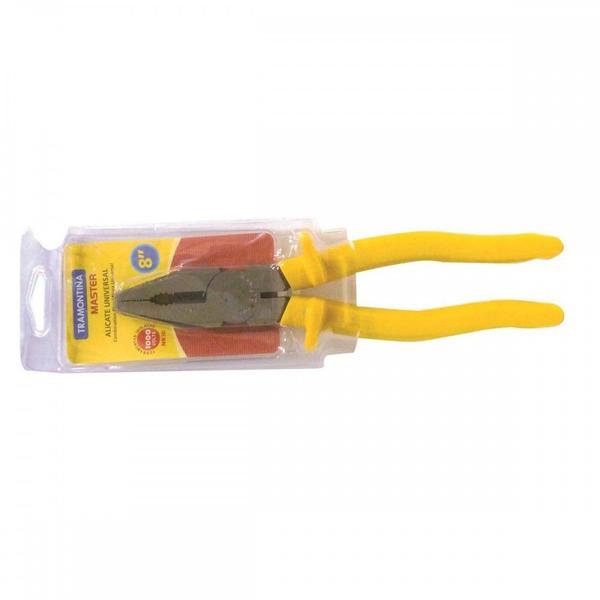 Imagem de Alicate Universal Pvc Tramontina Oxidado 8'' Amarelo