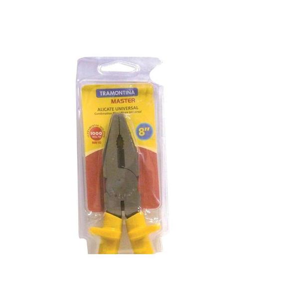 Imagem de Alicate Universal Pvc Tramontina Oxidado 8'' Amarelo