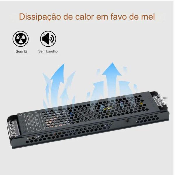 Imagem de Alimentação fonte 12v 400w  para led controladores de led